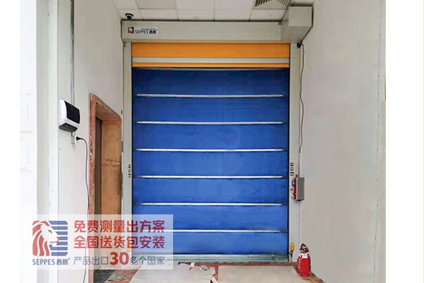 快速門搭配防火卷簾門蘇州醫藥緩衝間