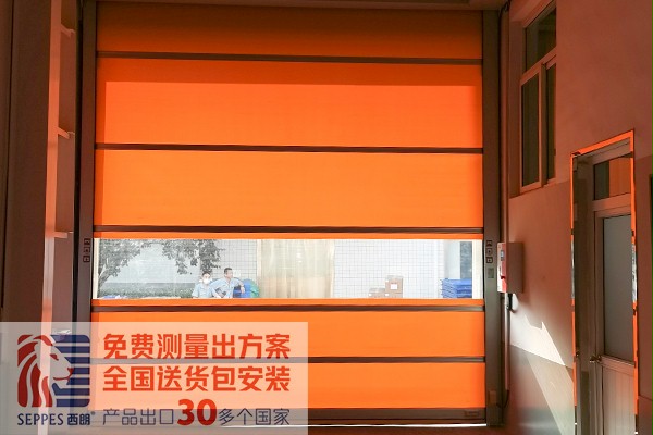 河北包裝公司車間快速卷簾門