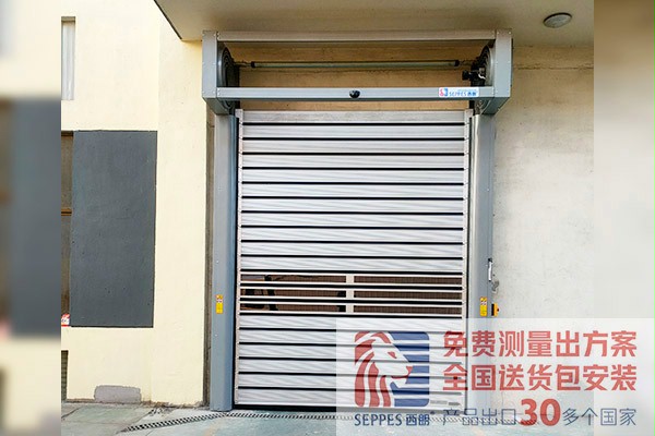 蘇州塑料製品廠房通道硬質快速卷簾門