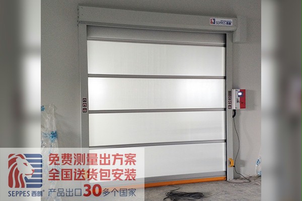 無錫汽車配件倉儲車間快速門