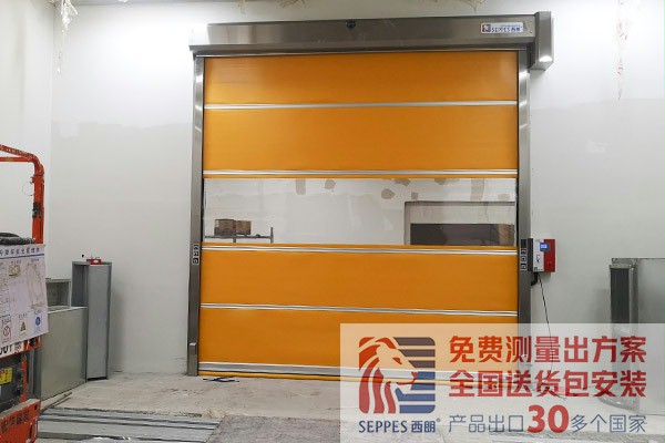 藥廠車間不鏽鋼快速門