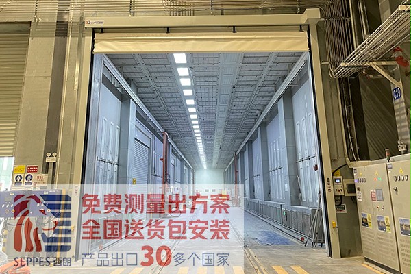 塗裝生產線快速感應卷簾門