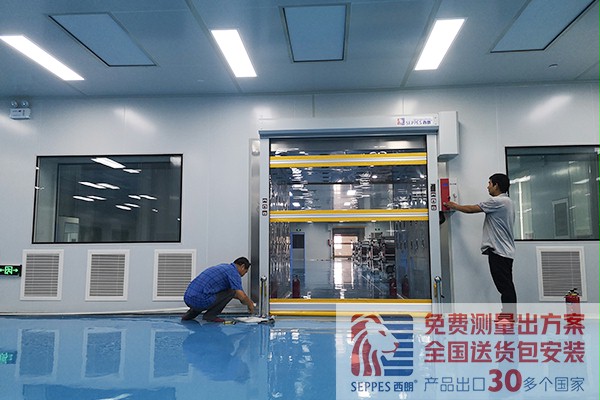 蘇州可定製的全透明快速門廠家