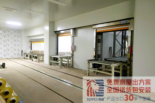 吉安流水線車間PVC快速門