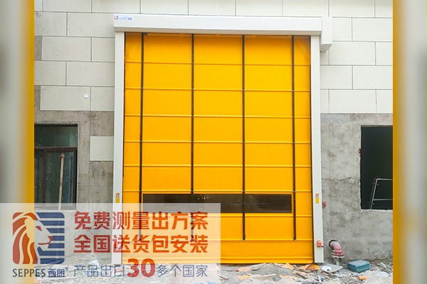 南通造紙廠房堆積快速門