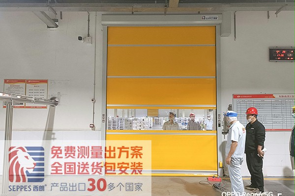 食品生產車間為何要安裝快速門