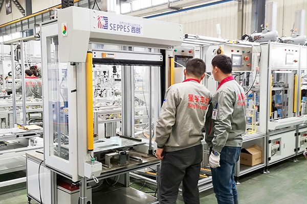 自動化設備間快速門