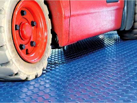 裝卸貨平台藍色唇板